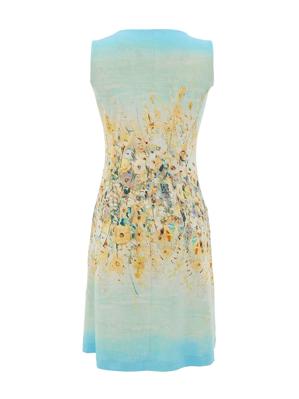 “Shoreline Flowers" A - Line DressPosh Boutique