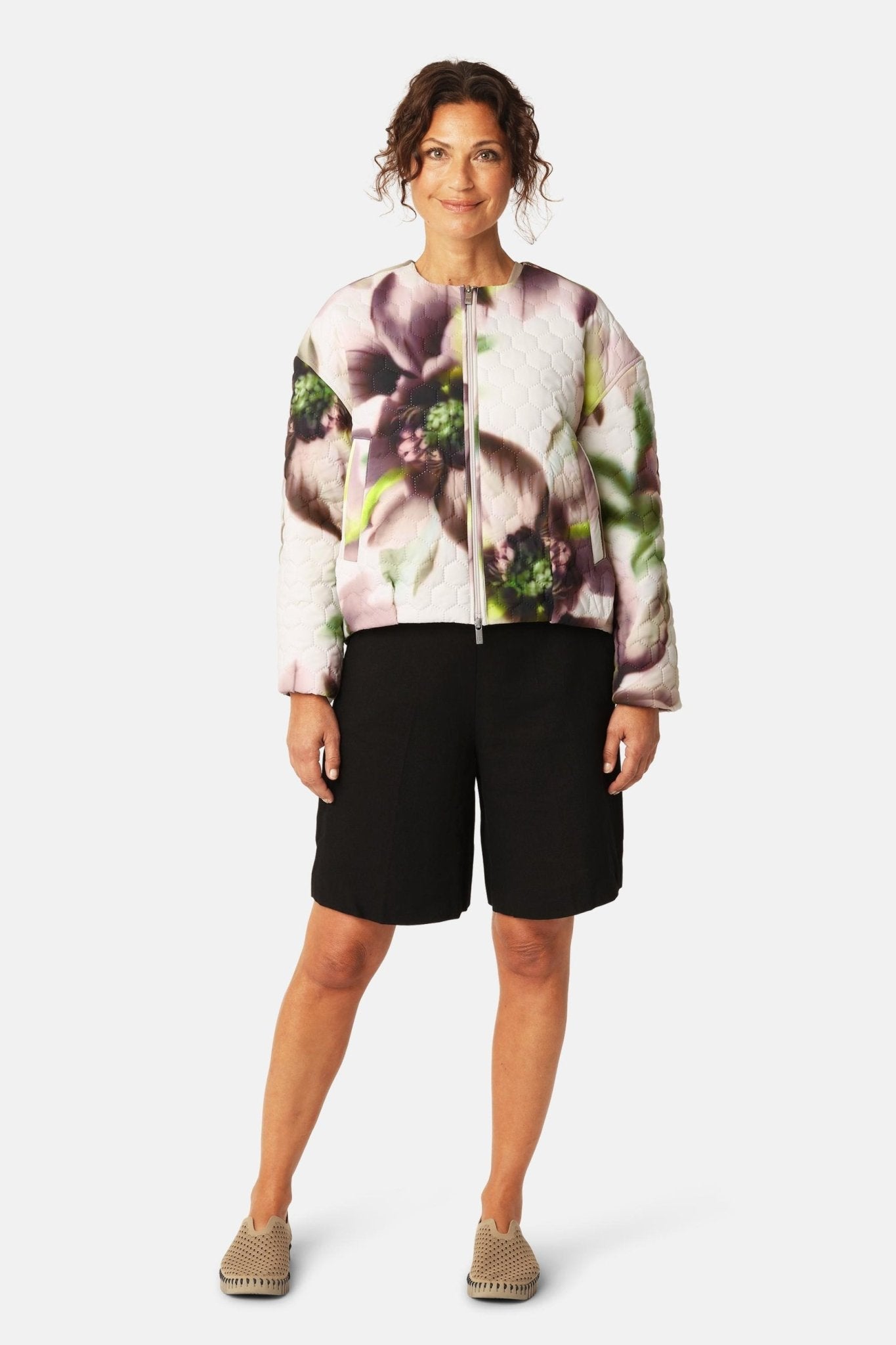 Short Quilted JacketPosh Boutique