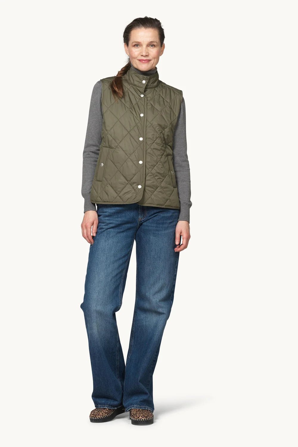 Short Quilted VestJacketsPosh Boutique