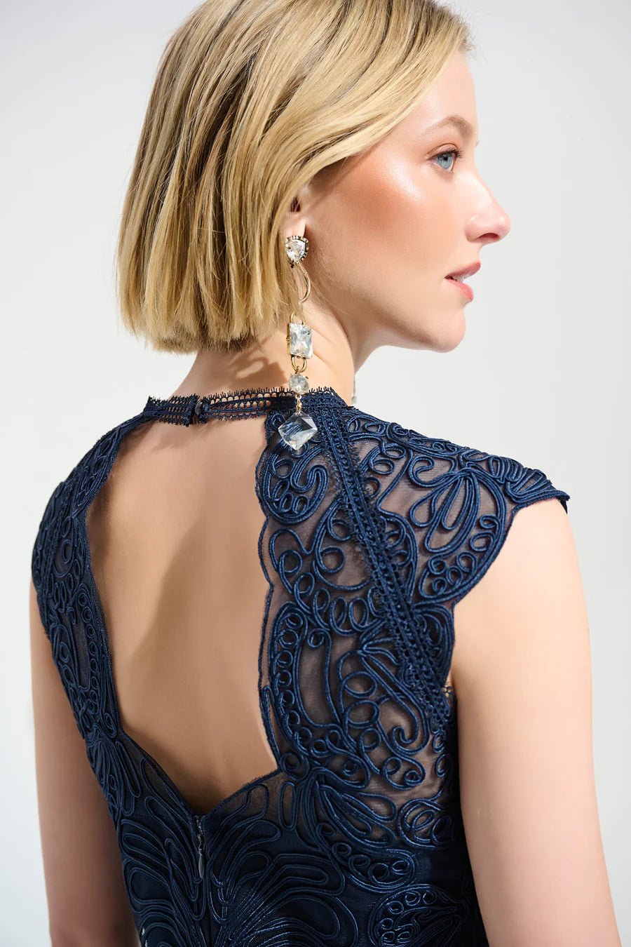 Soutache Trumpet DressDressesPosh Boutique