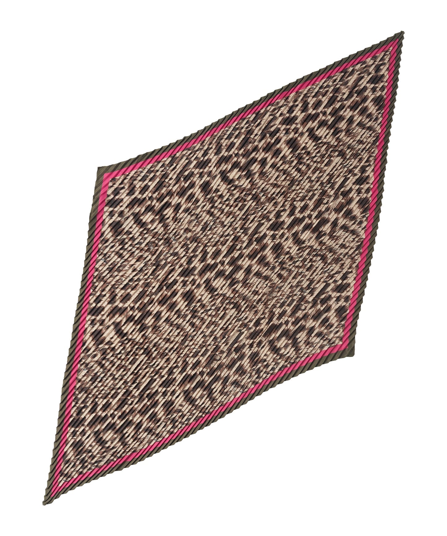 Spots on Spots Pleated DiamondPosh Boutique