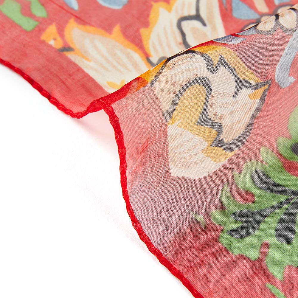 Strawberry Thief Silk ScarfScarvesPosh Boutique