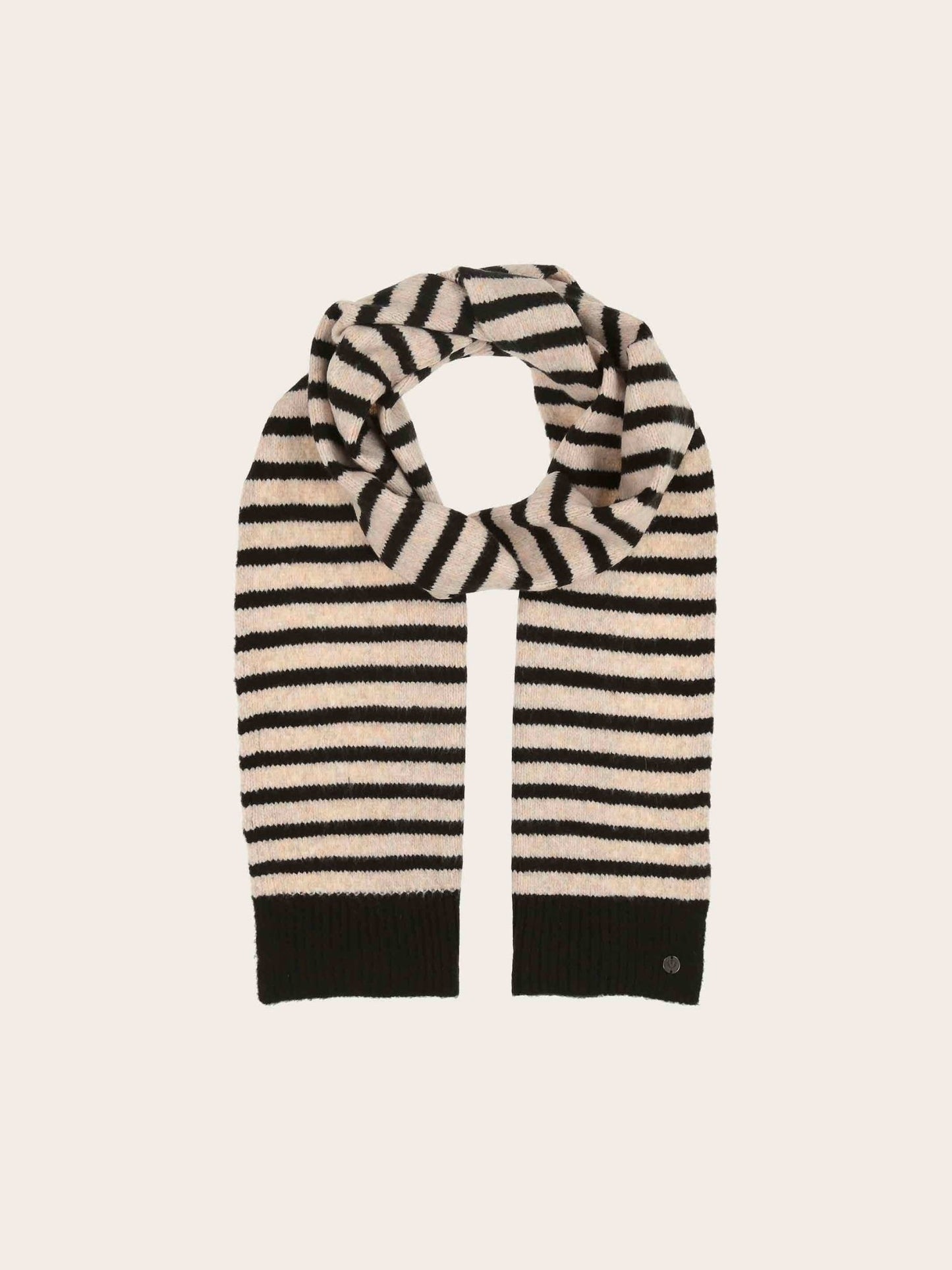 Striped Knitted ScarfPosh Boutique