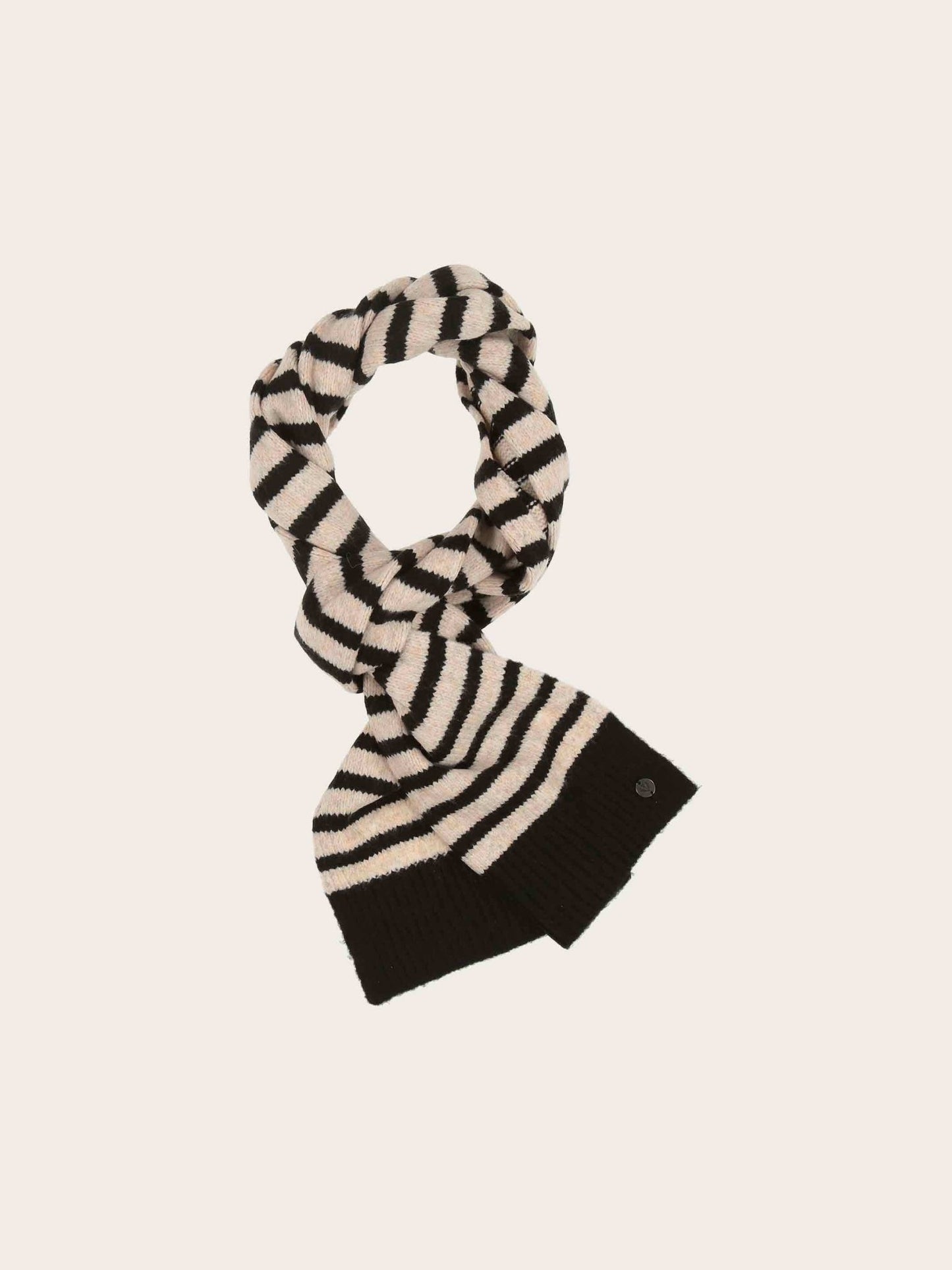 Striped Knitted ScarfPosh Boutique