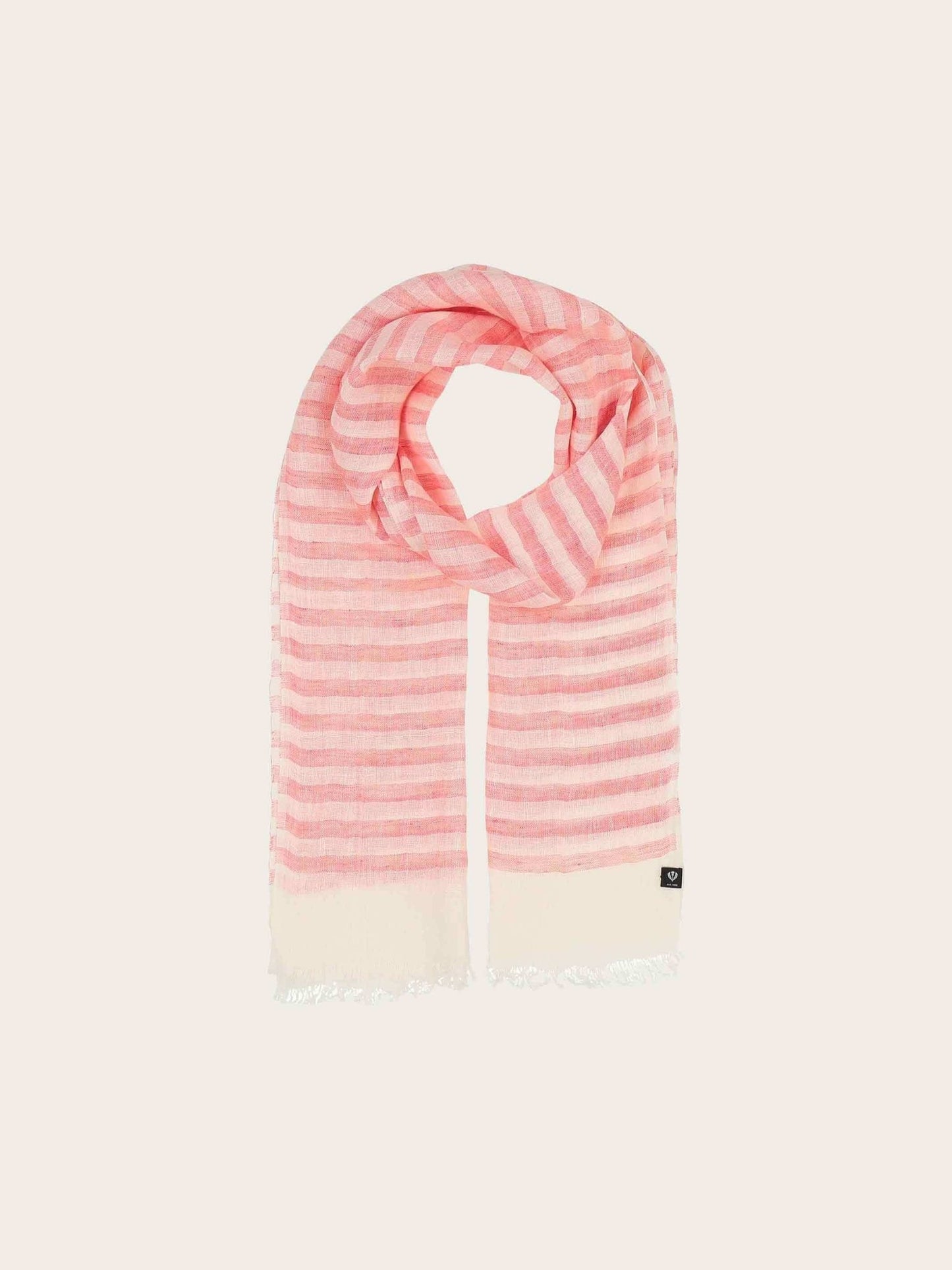 Striped Linen ScarfPosh Boutique