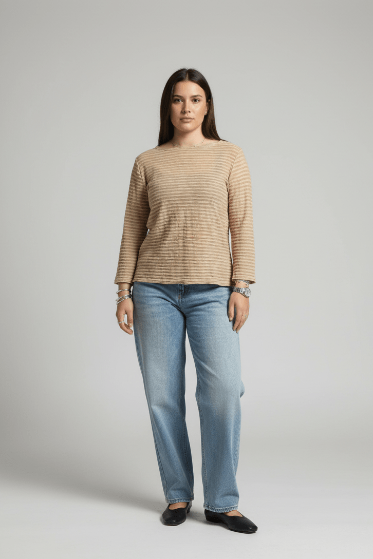Striped TopTopsPosh Boutique