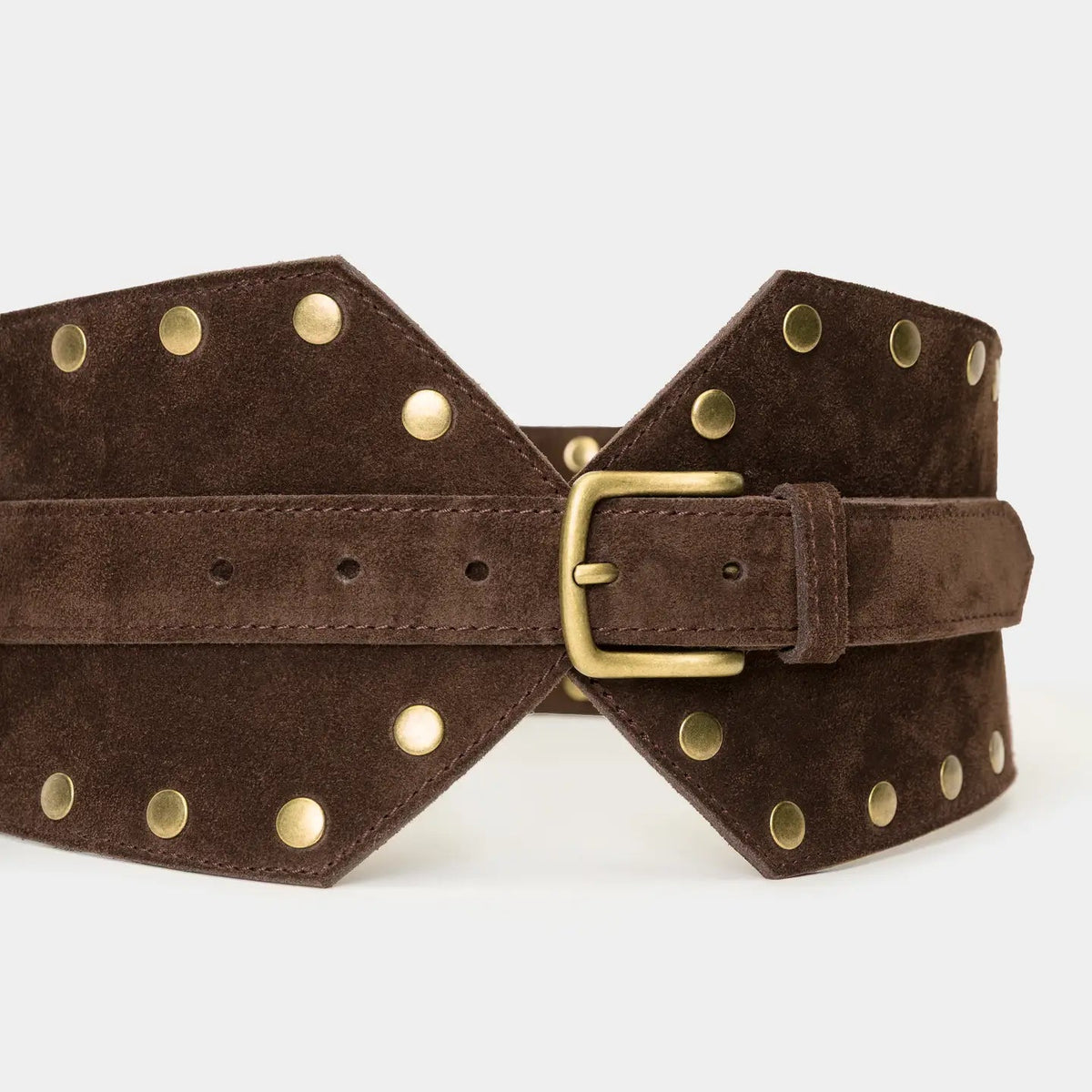 Suede Belt with StudsBeltsPosh Boutique