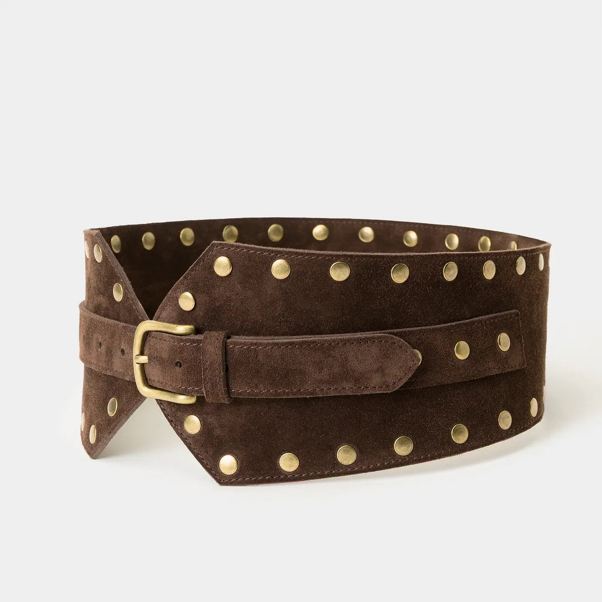 Suede Belt with StudsBeltsPosh Boutique