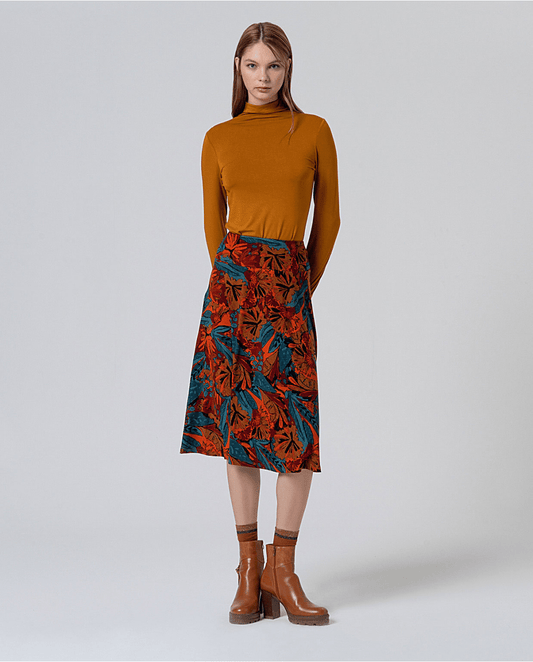 Surkana Yara Midi SkirtSkirtsPosh Boutique