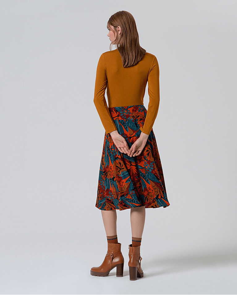 Surkana Yara Midi SkirtSkirtsPosh Boutique