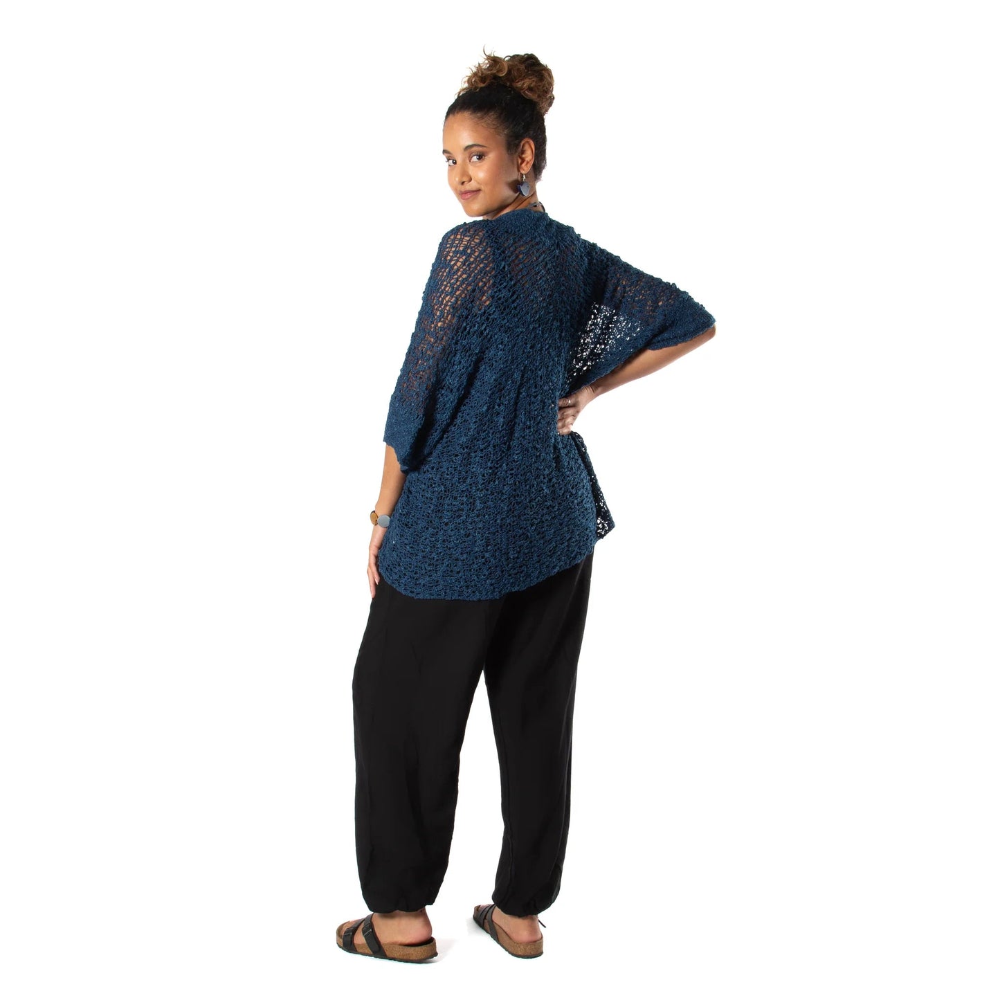Suzie Blue Navy Knit CardiganJacketsPosh Boutique