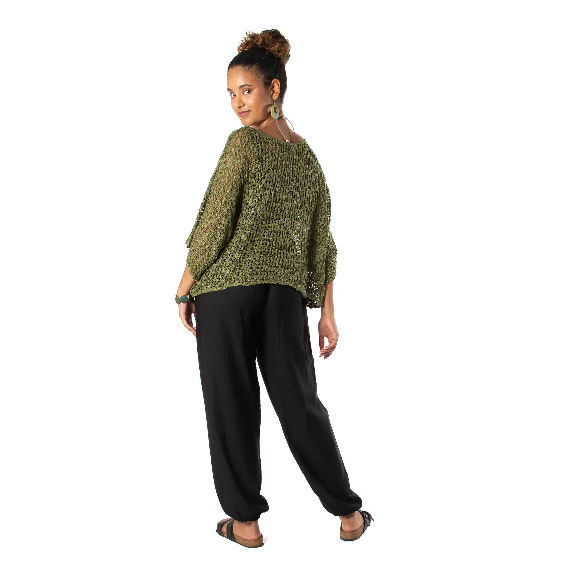 Suzie Blue Popcorn Knit CardiganJacketsPosh Boutique