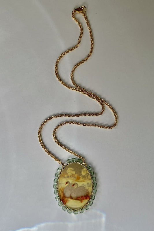 Swan NecklacePosh Boutique