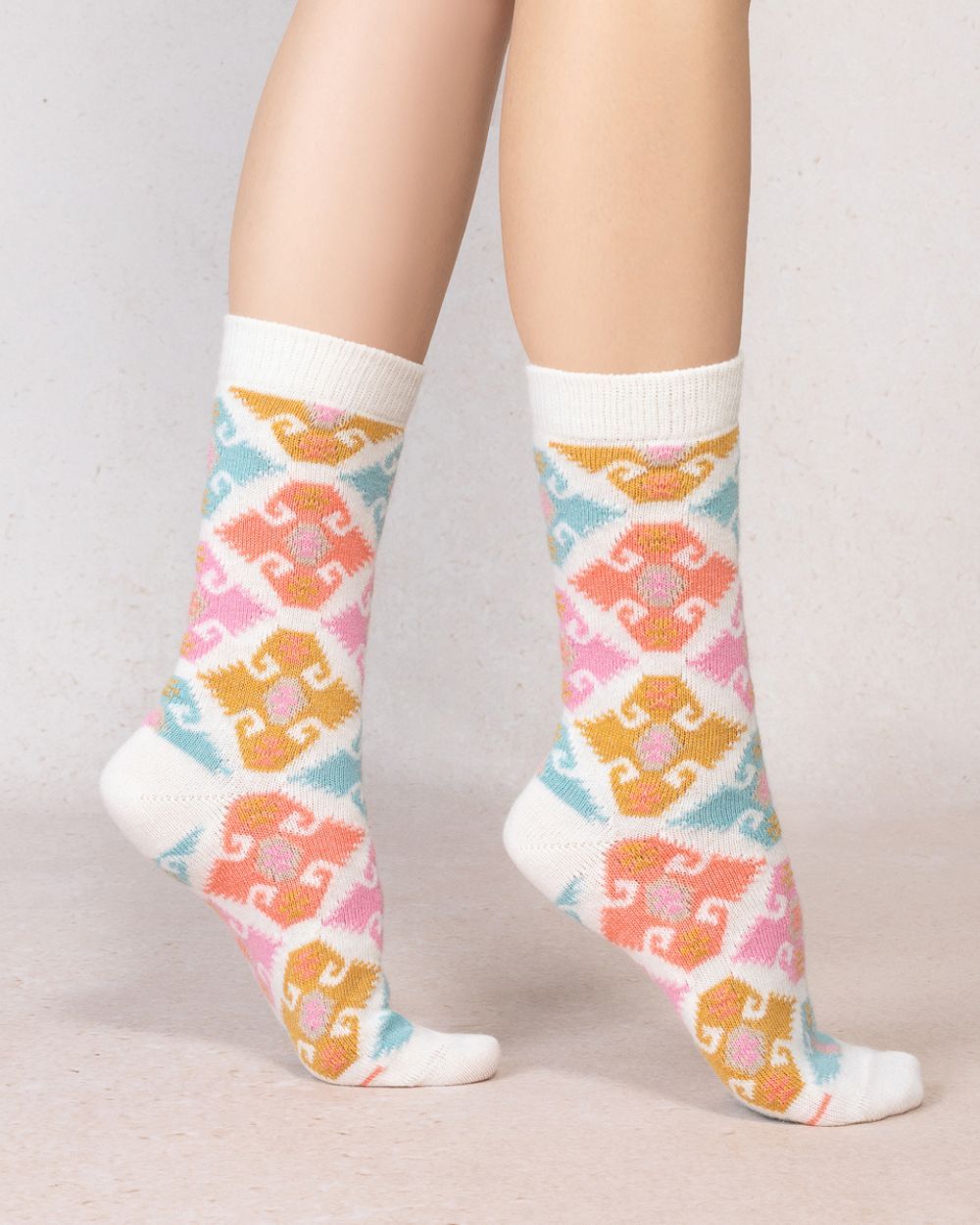 Tapestry Cashmere SocksPosh Boutique