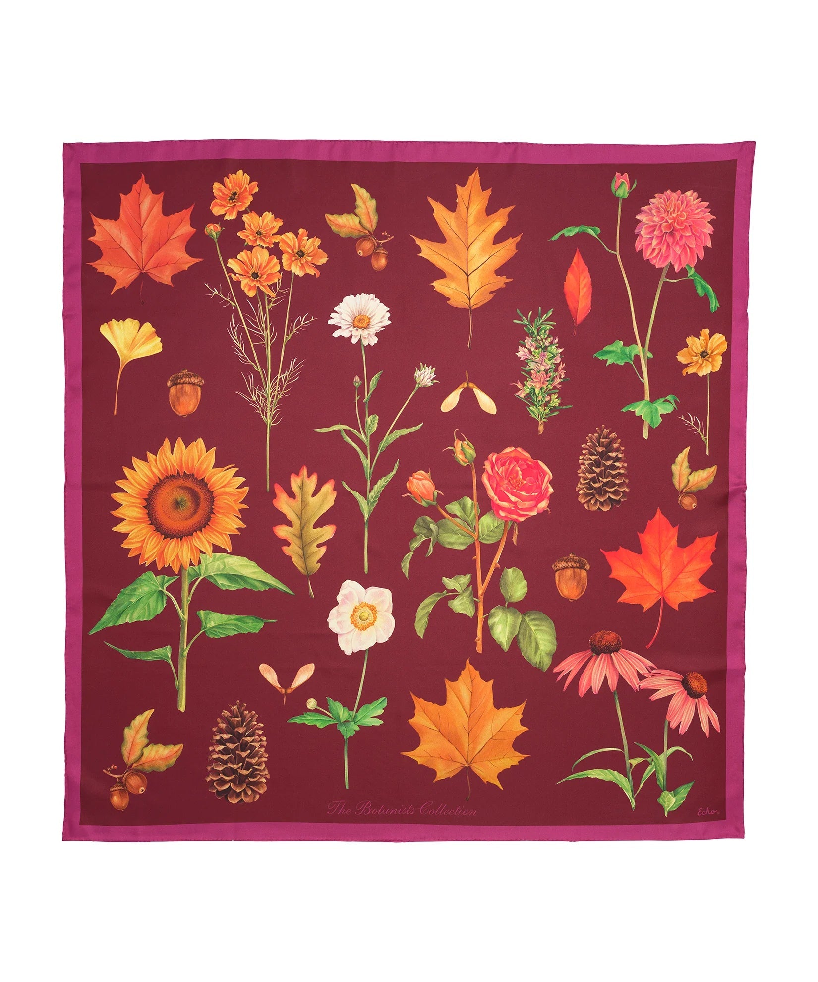 The Botanist Silk ScarfScarvesPosh Boutique
