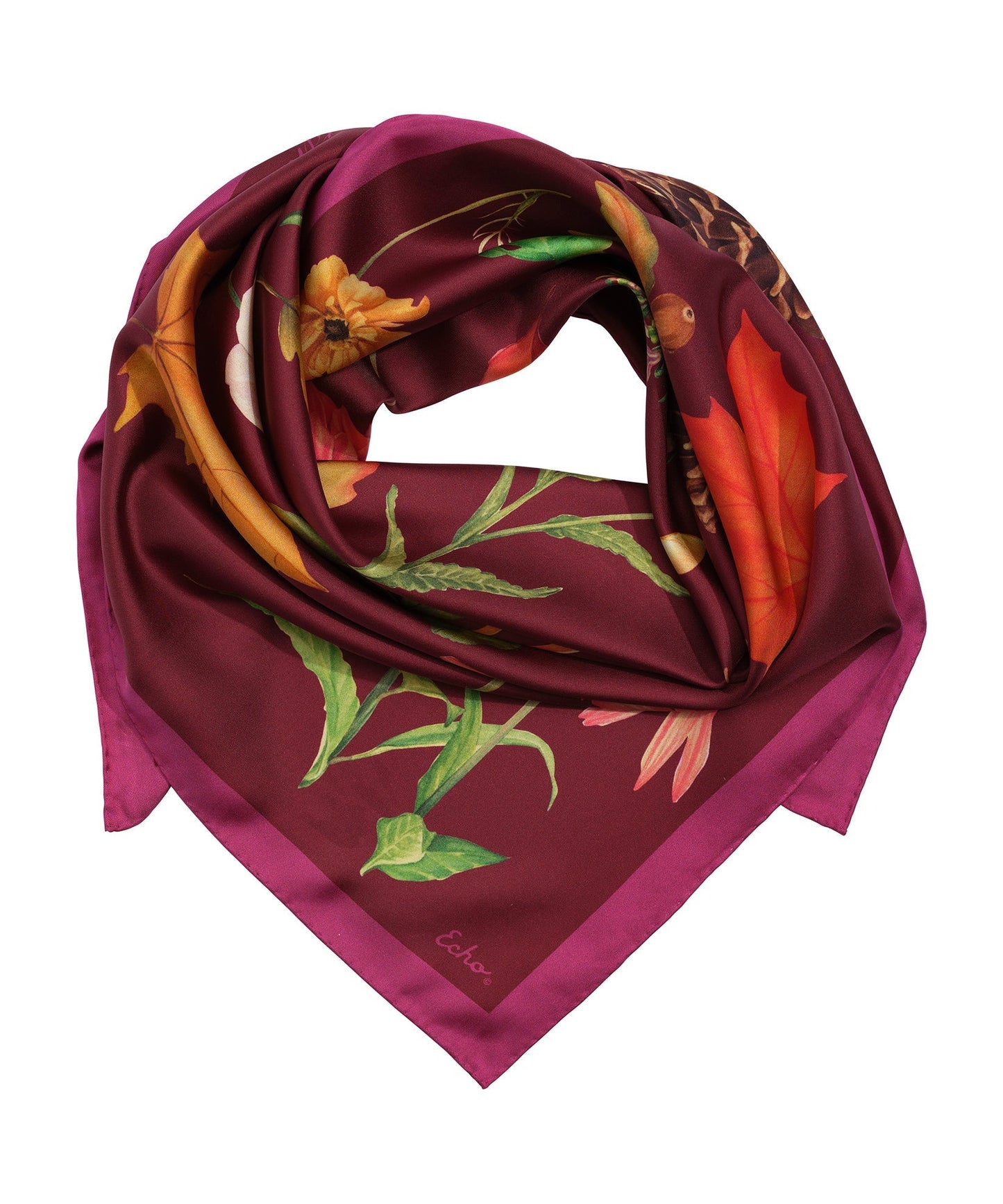 The Botanist Silk ScarfScarvesPosh Boutique