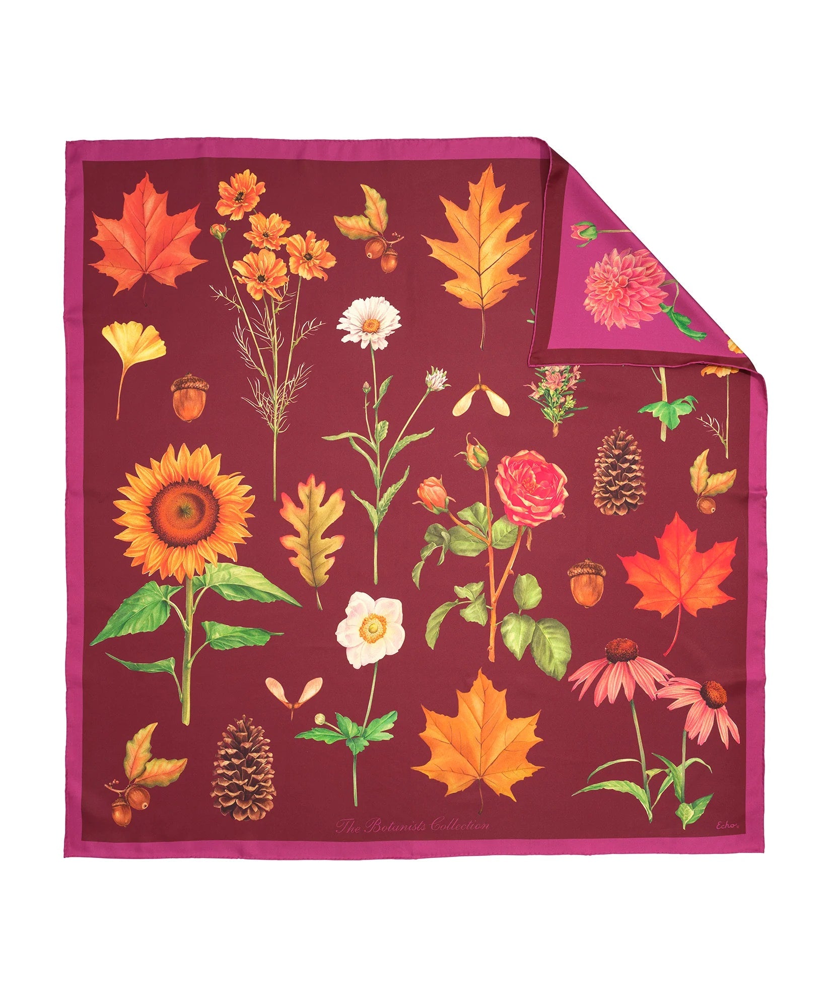 The Botanist Silk ScarfScarvesPosh Boutique
