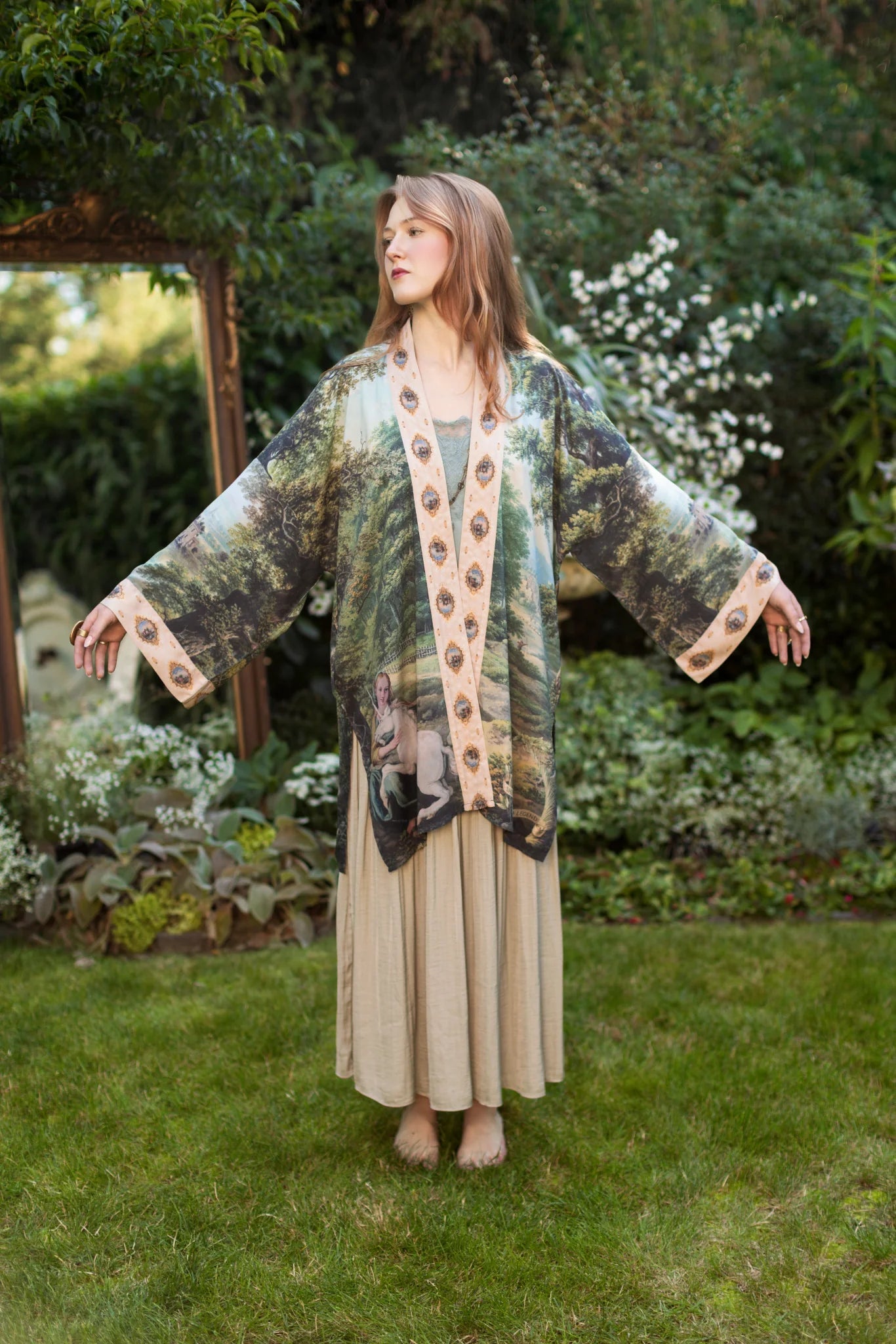The Mythmaker Long KimonoPosh Boutique