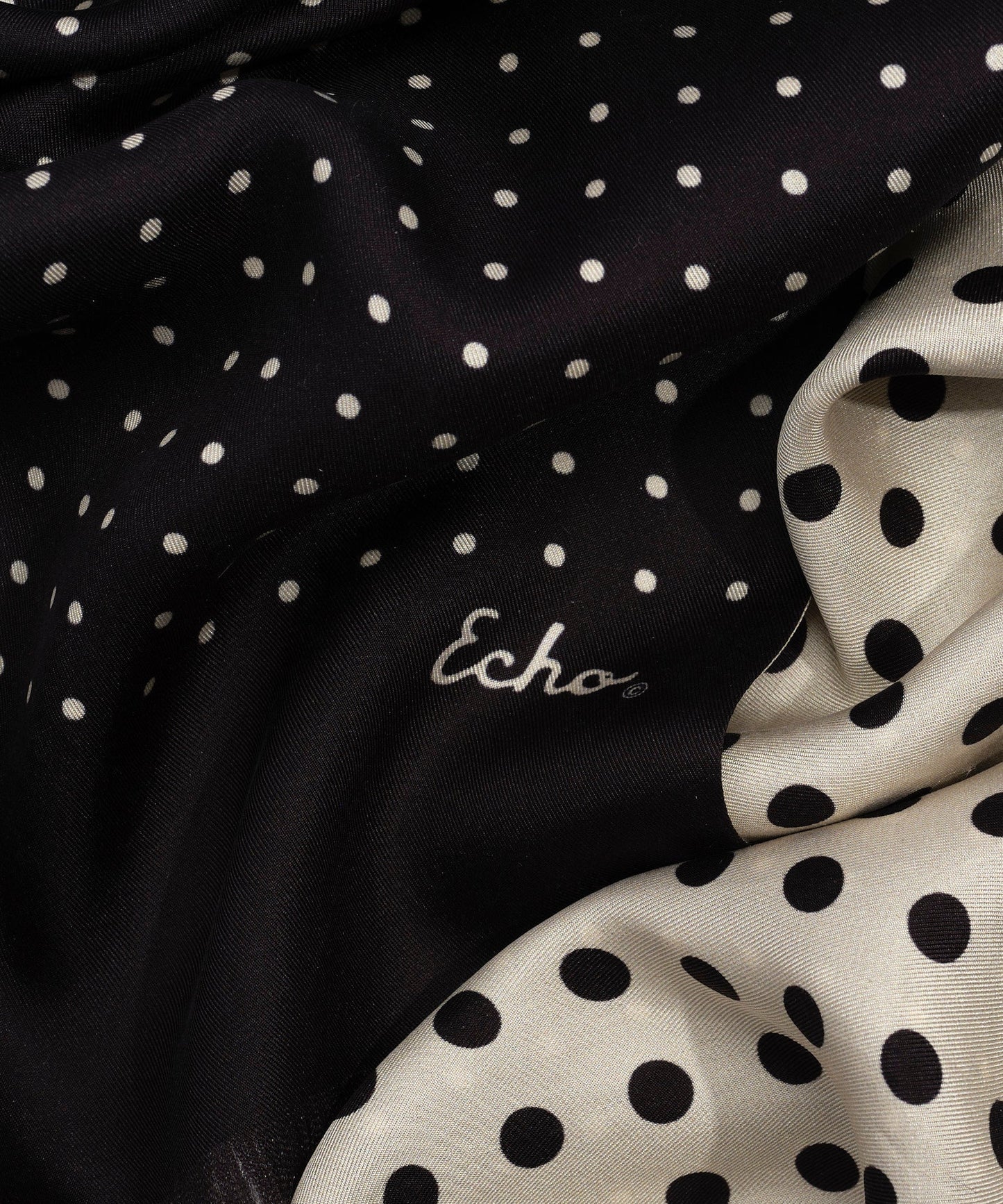 Thin Silk Dot ScarfScarvesPosh Boutique