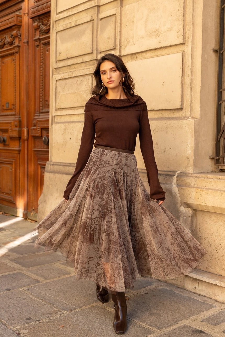 Toile Tulle SkirtSkirtsPosh Boutique