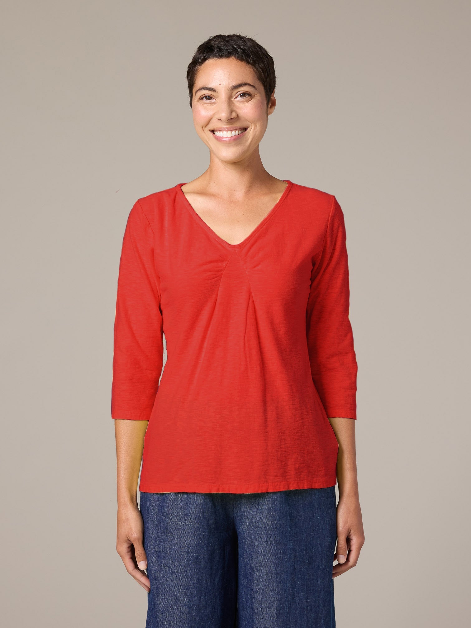 Tuck Front TeeTopsPosh Boutique