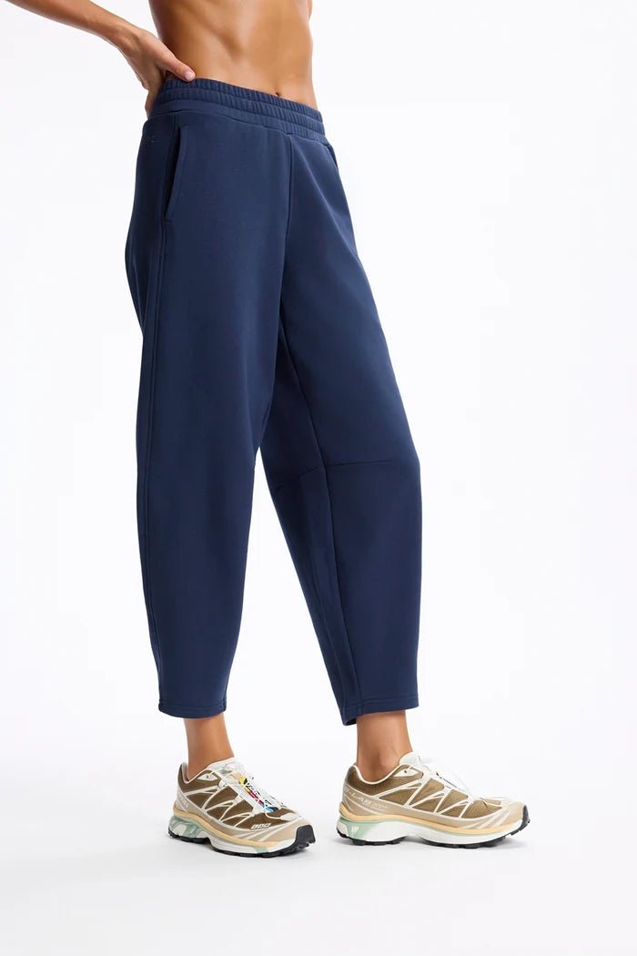 Ultra Soft Fleece Barrel Leg PantBottomsPosh Boutique