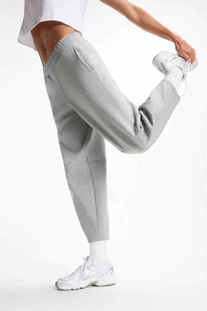 Ultra Soft Fleece Barrel Leg PantBottomsPosh Boutique