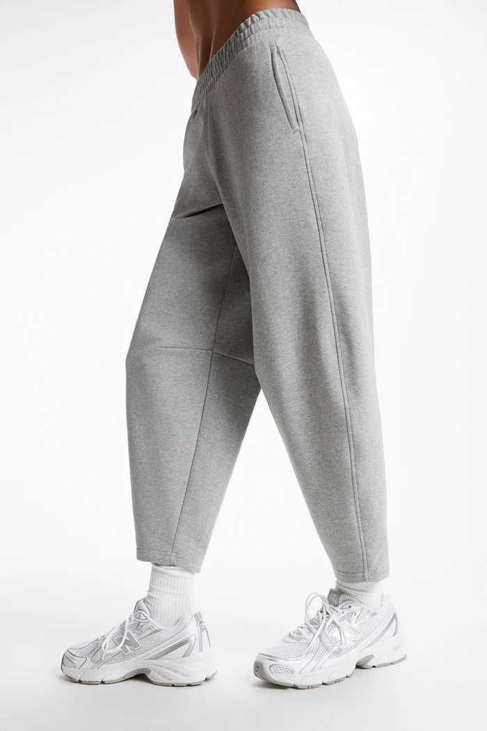Ultra Soft Fleece Barrel Leg PantBottomsPosh Boutique
