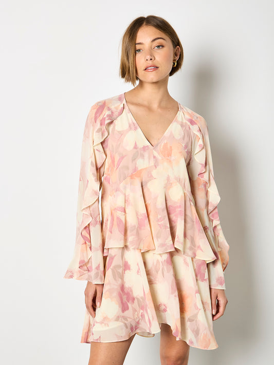 Ruffled Baby Doll Dress