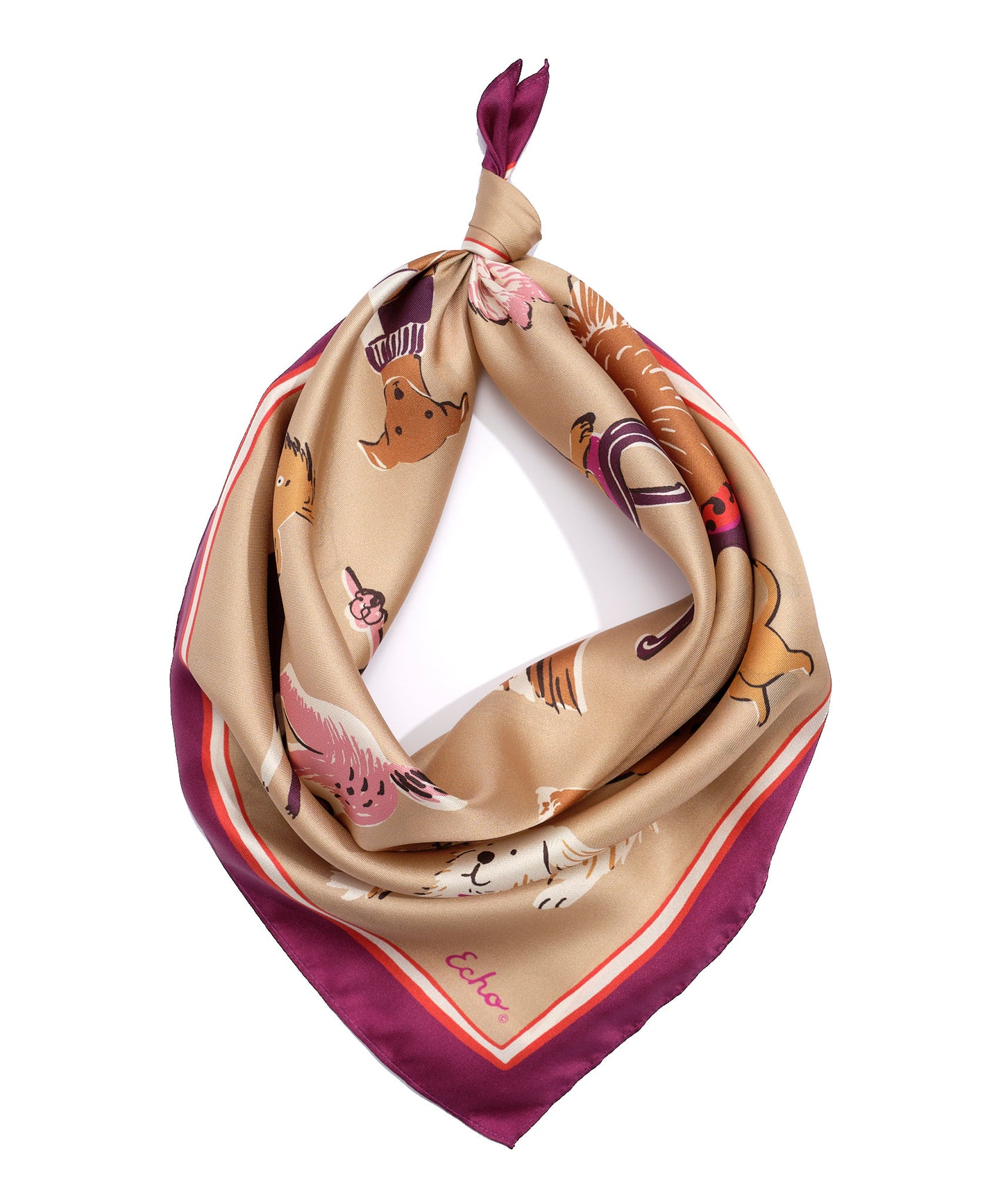 Doggie Daycare Silk Bandana