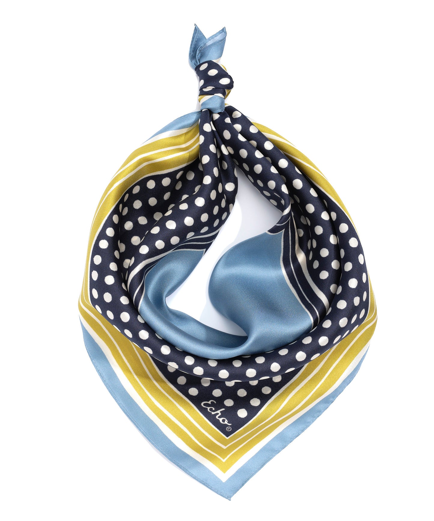 Dotty Silk Bandana