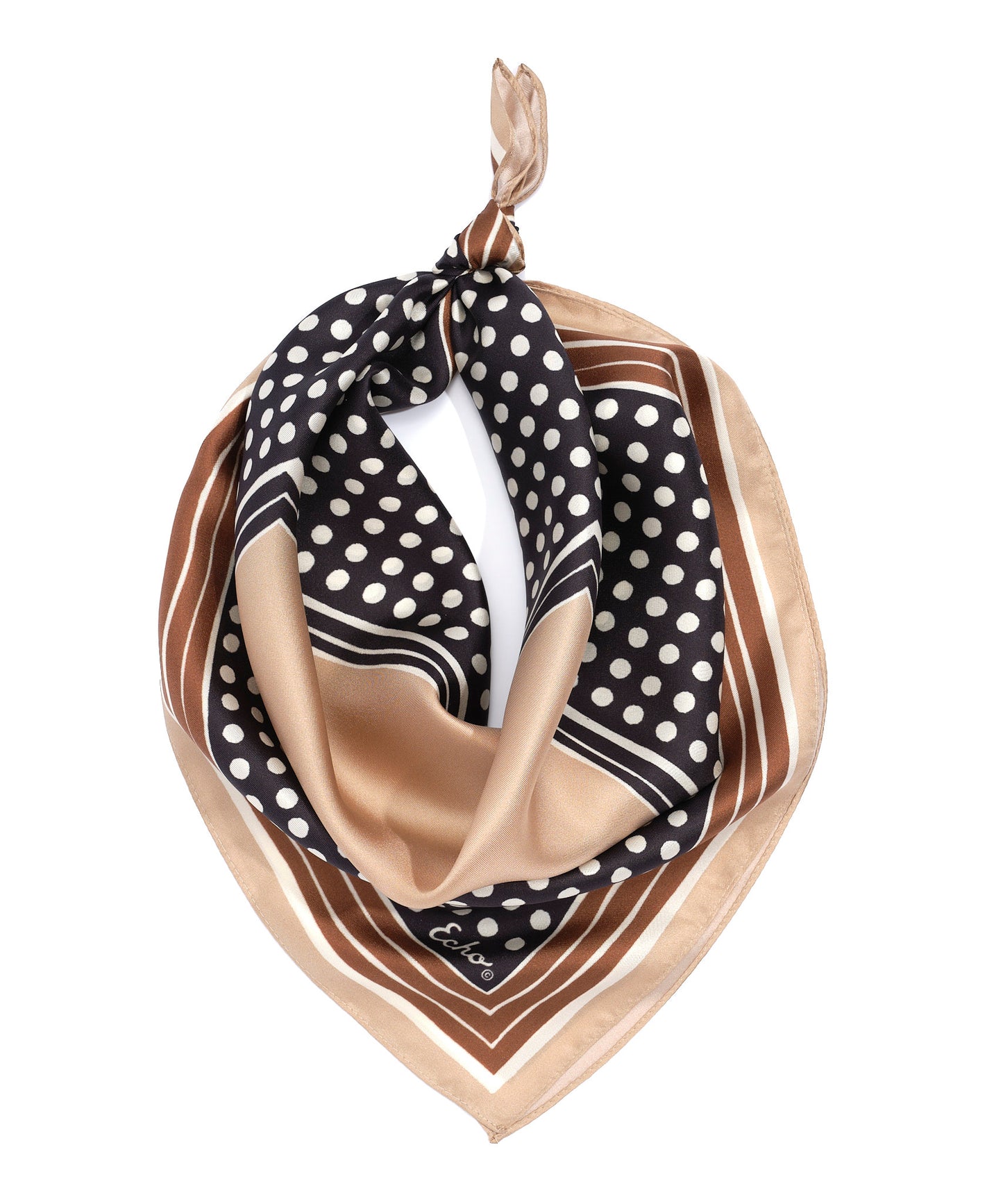 Dotty Silk Bandana