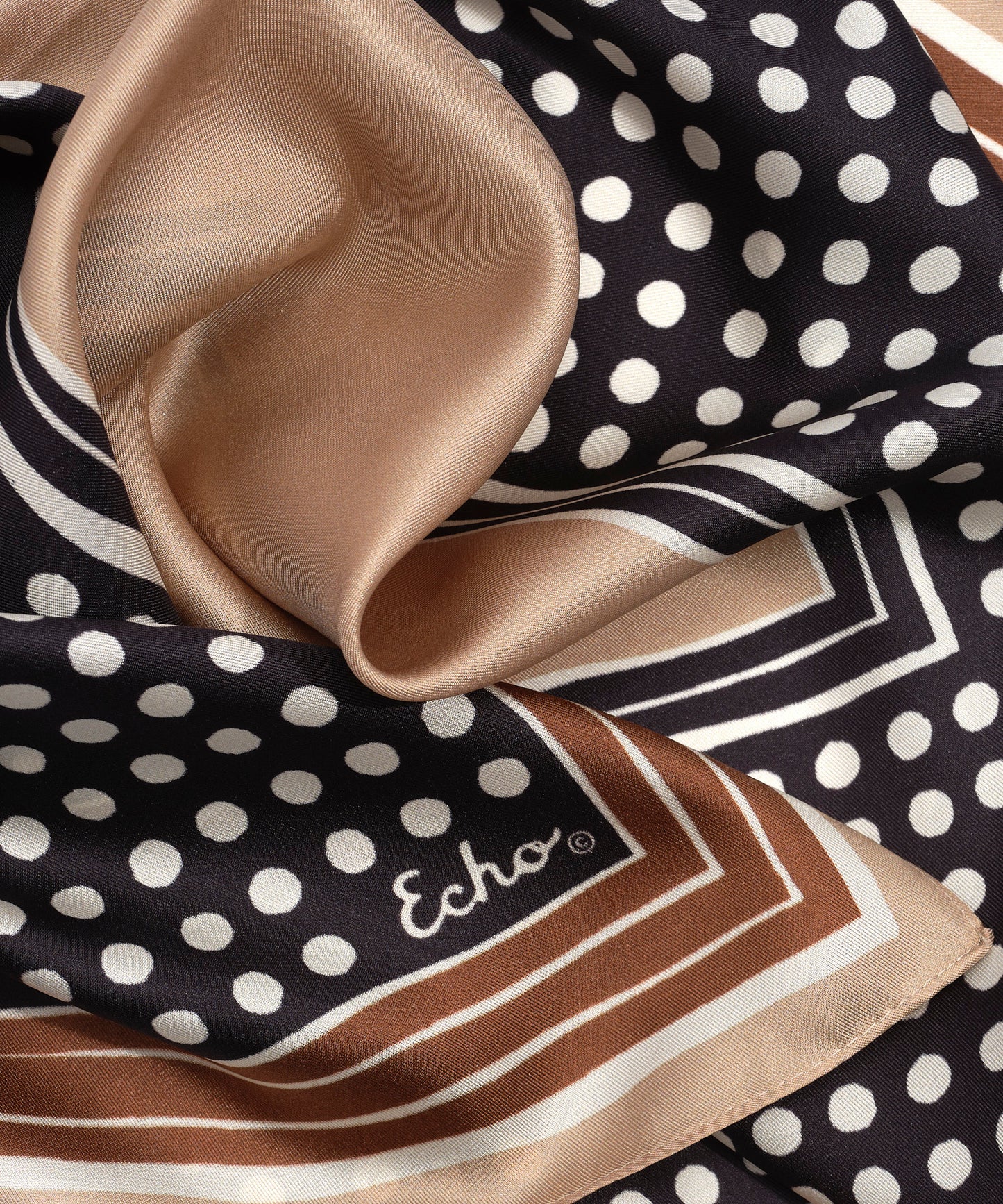 Dotty Silk Bandana