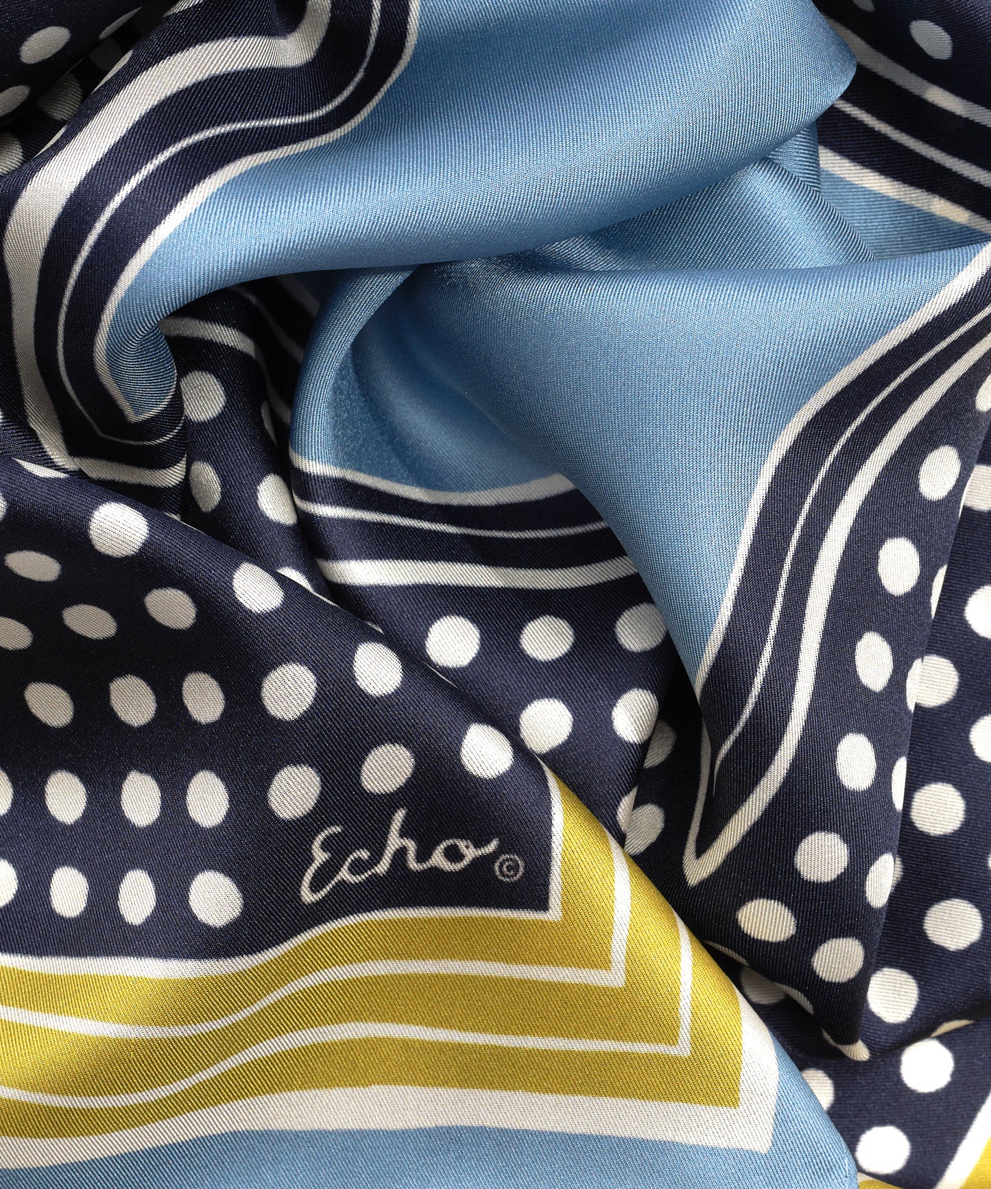 Dotty Silk Bandana