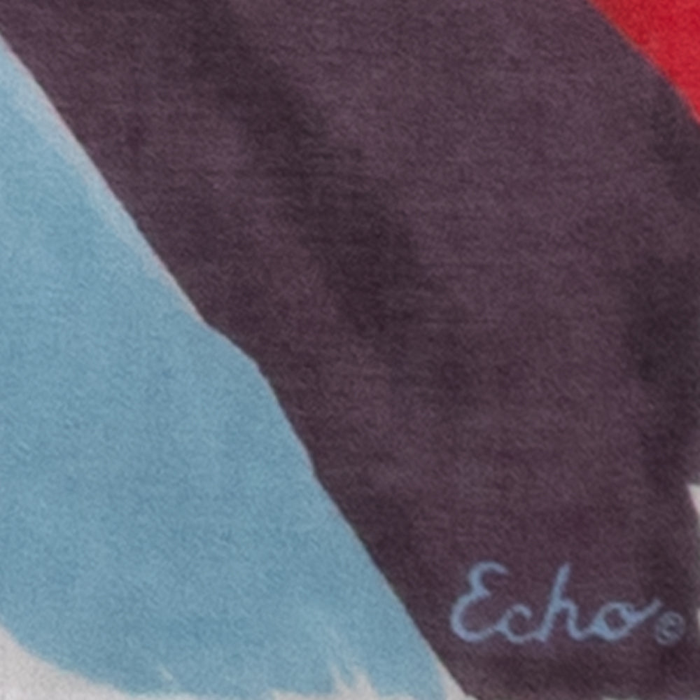Painted Chevron Square Scarf