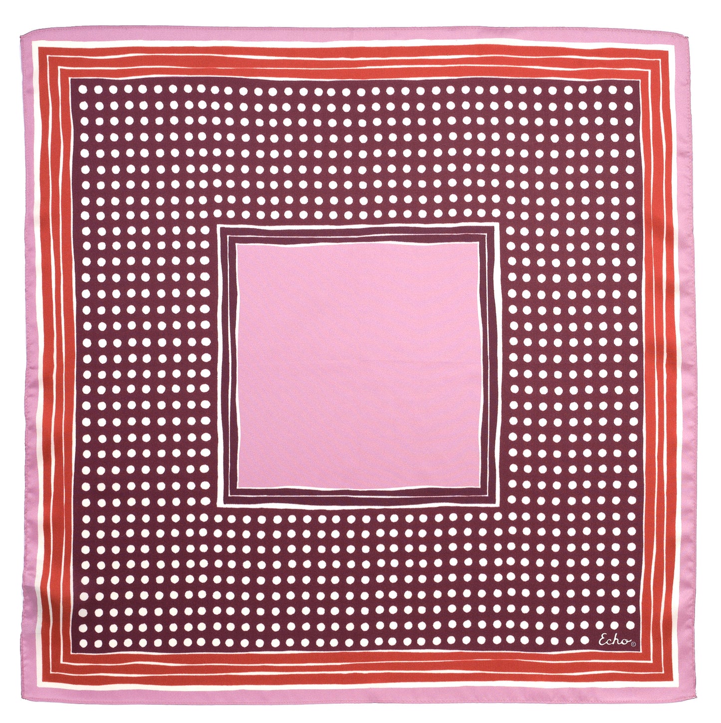 Dotty Silk Bandana