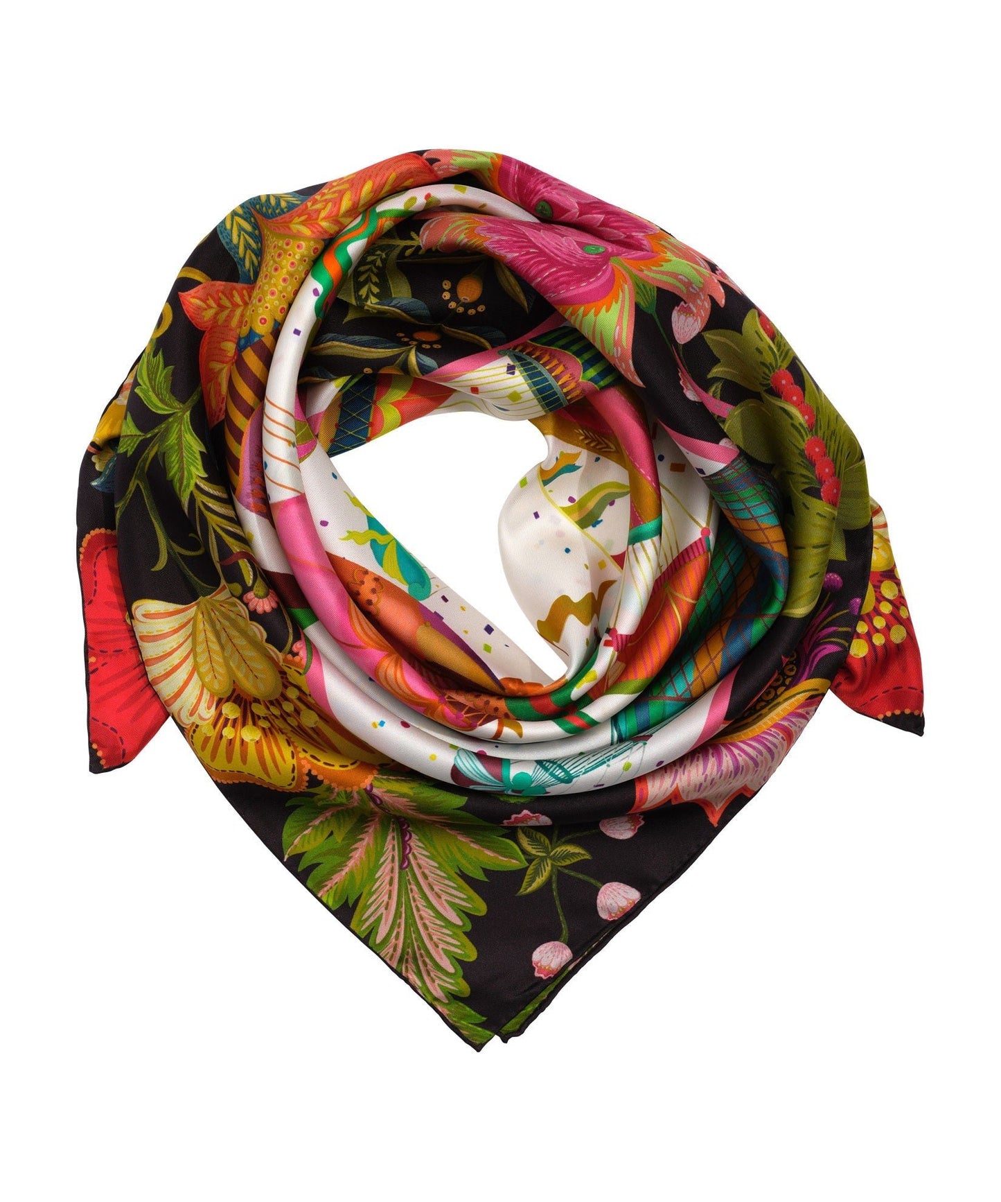 Up Up And Away Silk ScarfPosh Boutique
