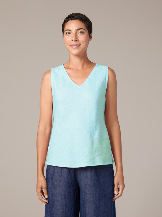 V - Neck Bias TankTopsPosh Boutique