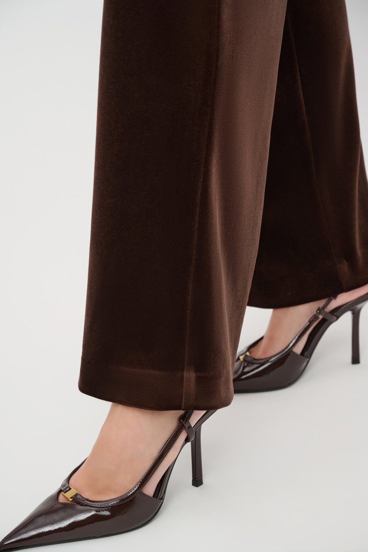 Velvet Wide-Leg PantsPosh Boutique