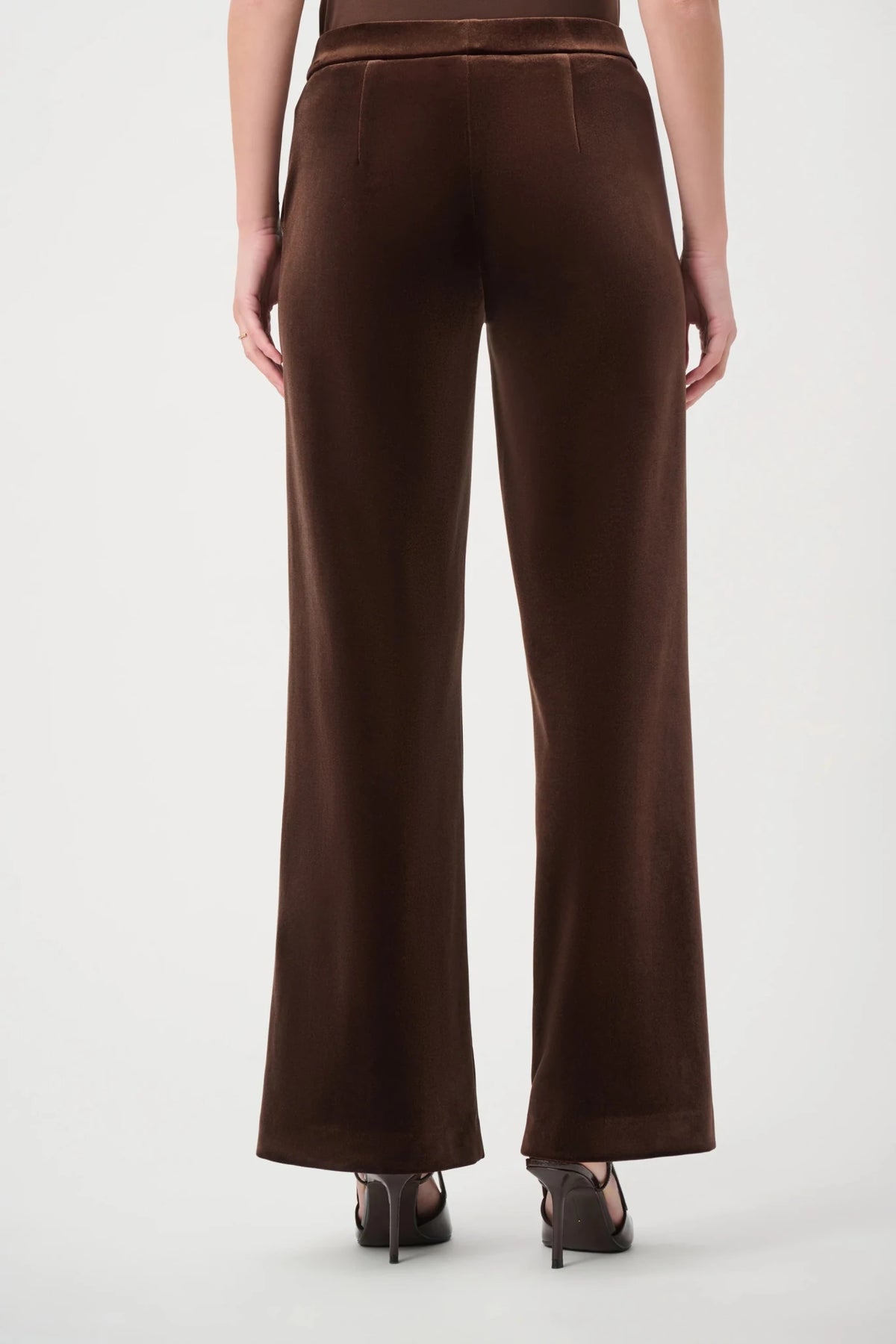Velvet Wide-Leg PantsPosh Boutique