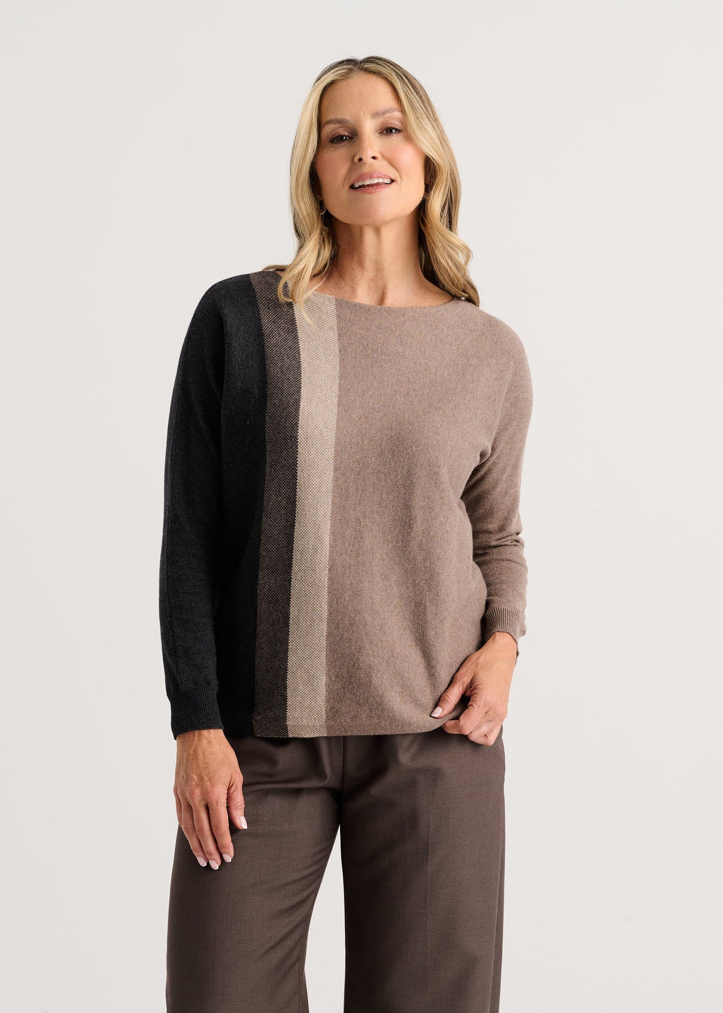 Vertical Line SweaterSweatersPosh Boutique