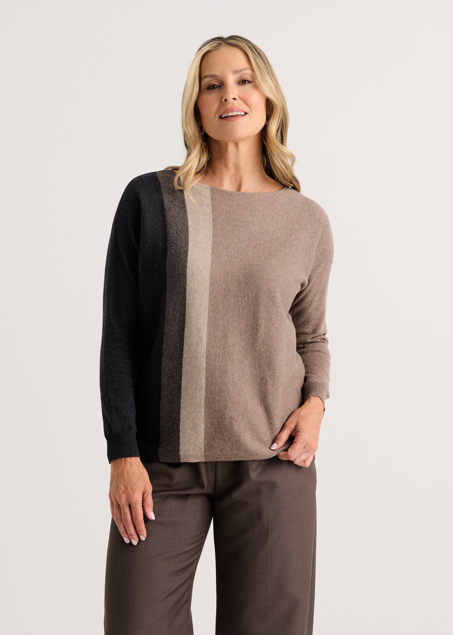 Vertical Line SweaterSweatersPosh Boutique