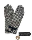 Vincent Pradier Emily Houndstooth Gloves - Posh Boutique