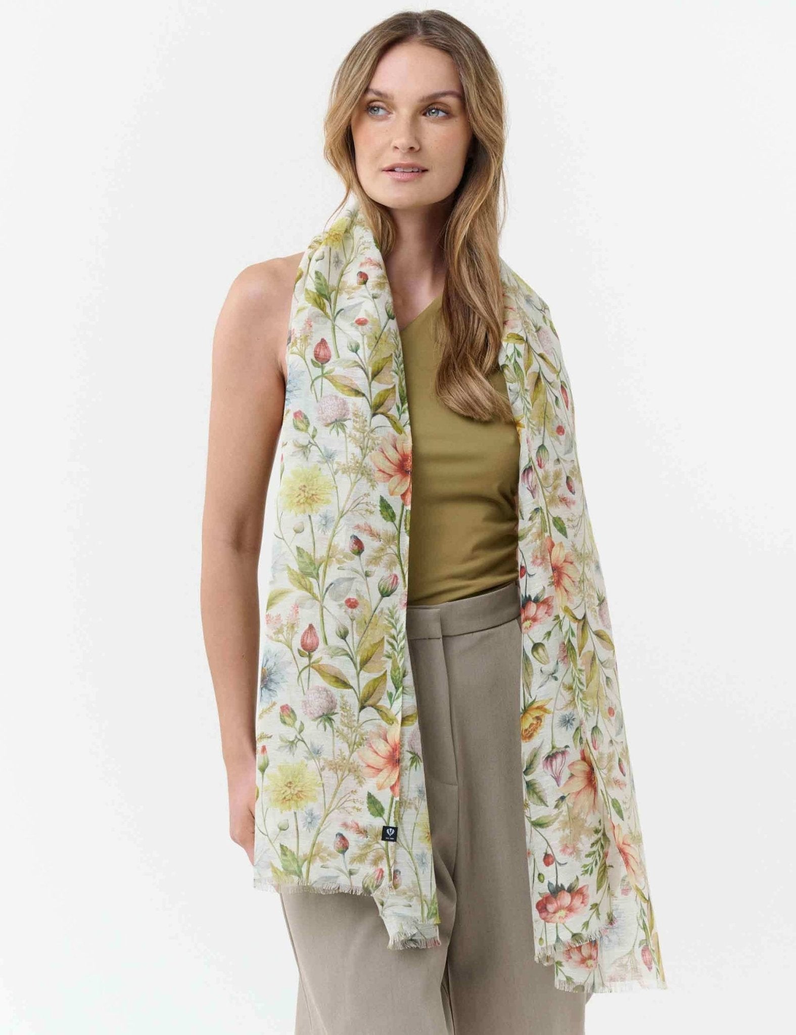 Vintage Floral ScarfPosh Boutique