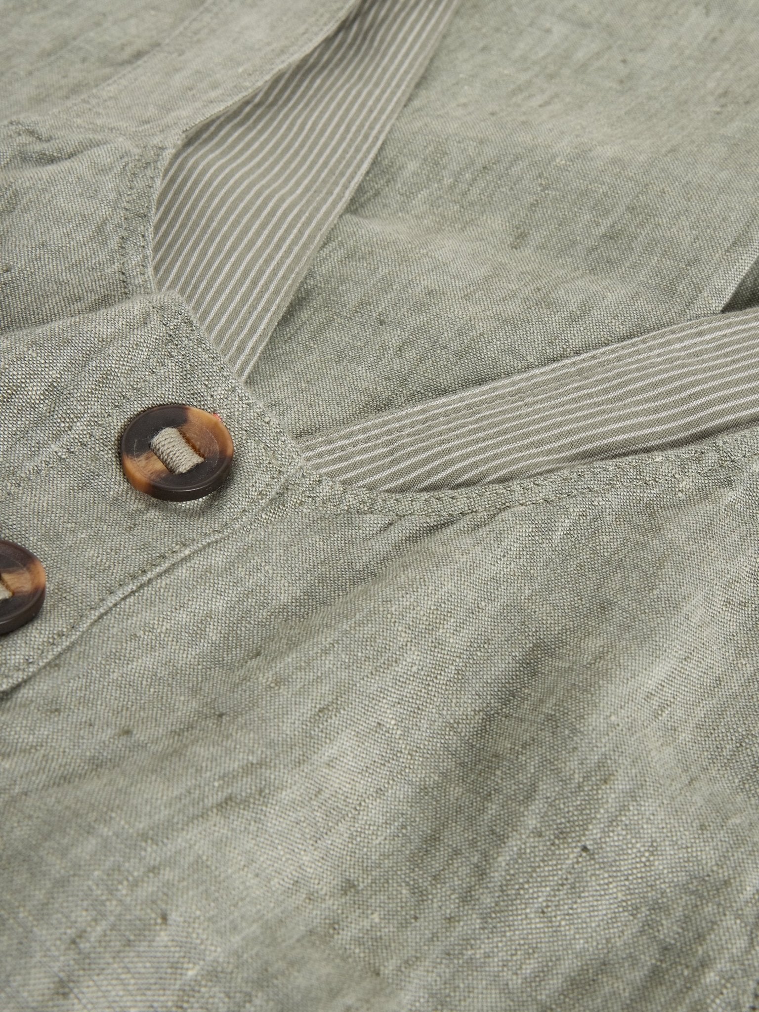 Viola Linen DungareeJumpsuitPosh Boutique