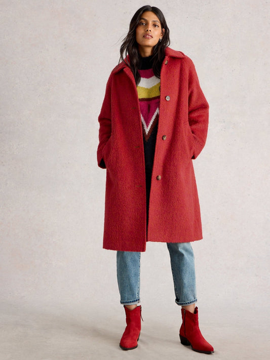 White Stuff Kelsey Wool Blend CoatJacketsPosh Boutique