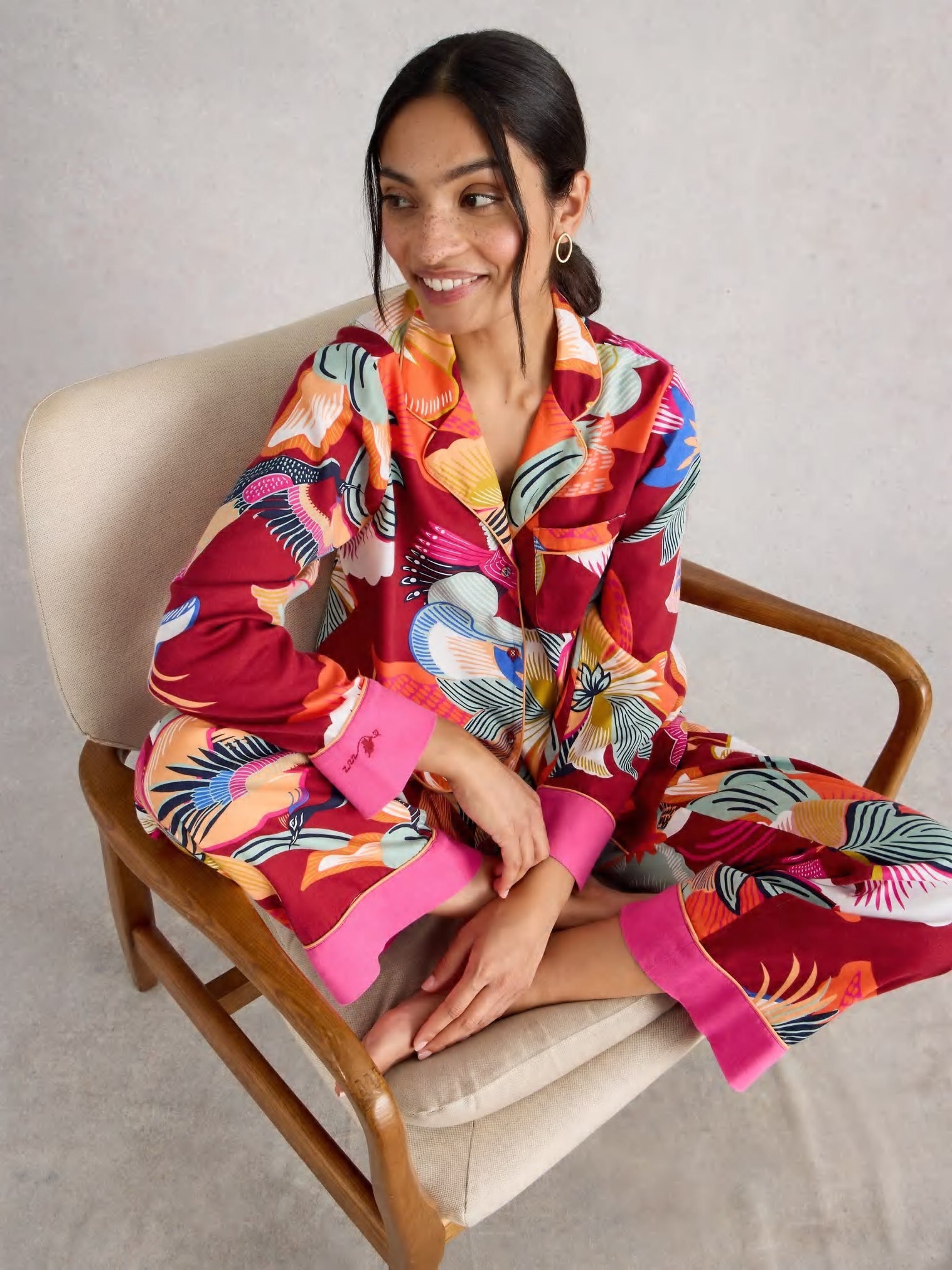 White Stuff Nina Organic PJ SetSleepwearPosh Boutique