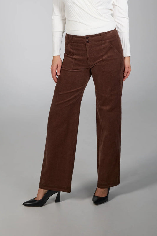 Wide Leg Corduroy PantPantsPosh Boutique