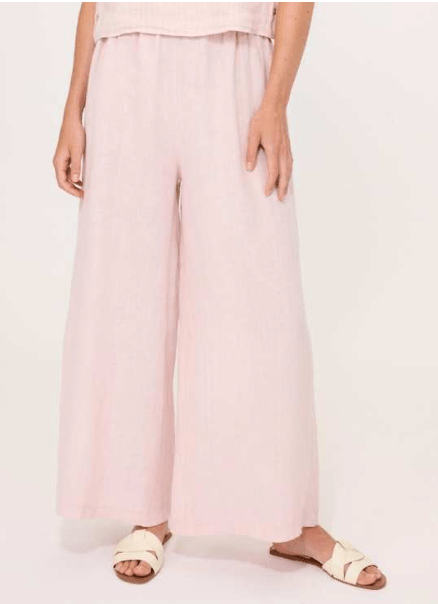 Wide Leg Linen PantsPosh Boutique