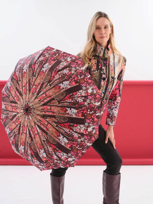 "Wild Forest Rose" UmbrellaPosh Boutique